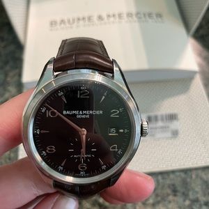 Baume et Mercier Clifton Black Dial Men's Watch